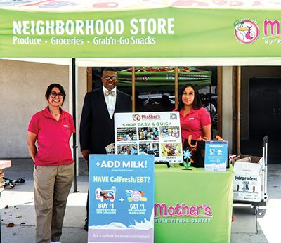 Under the green tent of hope, Valley Crossroads church and Mother’s Nutritional Center united to serve the community with love and care.