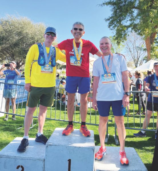 Du Preez ocupa el primer lugar después de una reciente carrera de medio maratón.